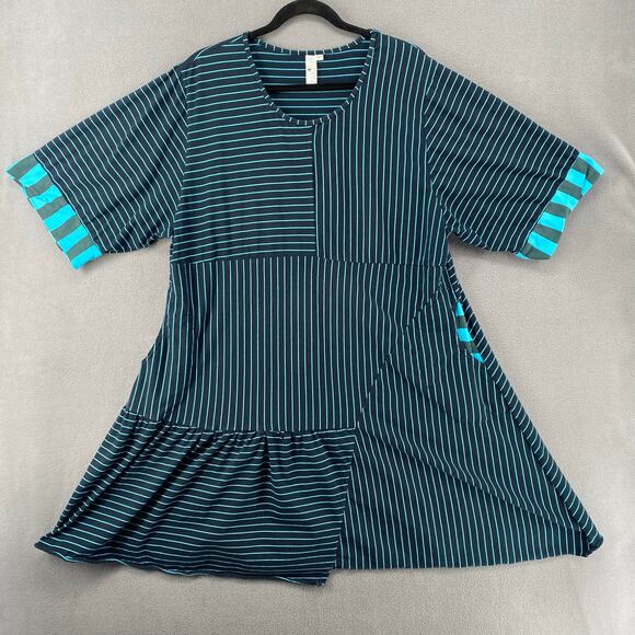 Flutter Made with Love Loose Fit Lagenlook Jersey Cotton Knit Tunic Womens 2X - Picture 5 of 13